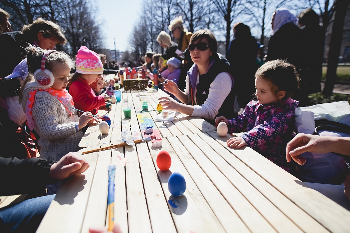 Празднование Пасхи в храмах Москвы