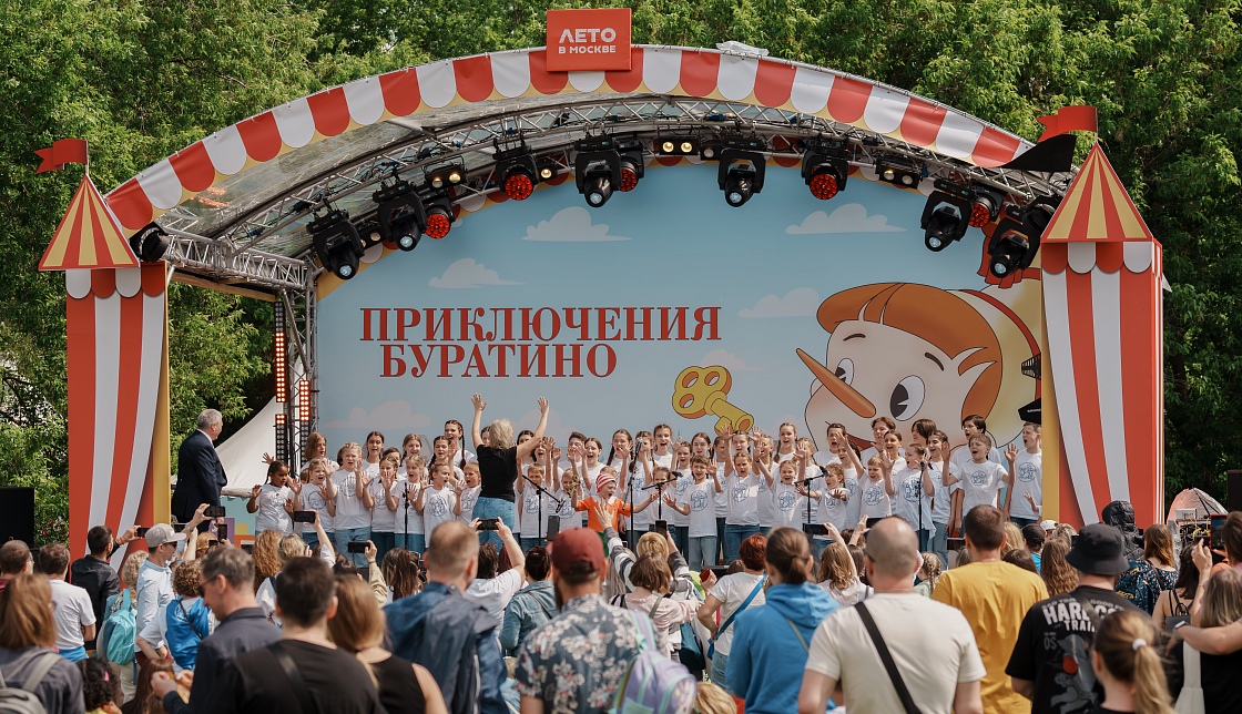 Лето в Москве: итоги празднования Дня детей  в Коломенском