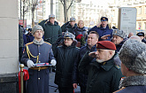 В столице прошло открытие мемориальной доски полковнику Алексею Волошину 