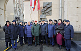 В столице прошло открытие мемориальной доски полковнику Алексею Волошину 