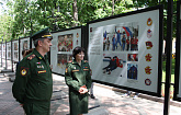 На Никитском бульваре открылась фотовыставка, посвященная 95-летию ЦСКА