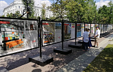 Фотовыставка к юбилею Новой Москвы открылась на Тверском бульваре