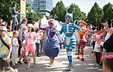 Детский праздник на Цветном бульваре "Быть добрым, куда веселее"