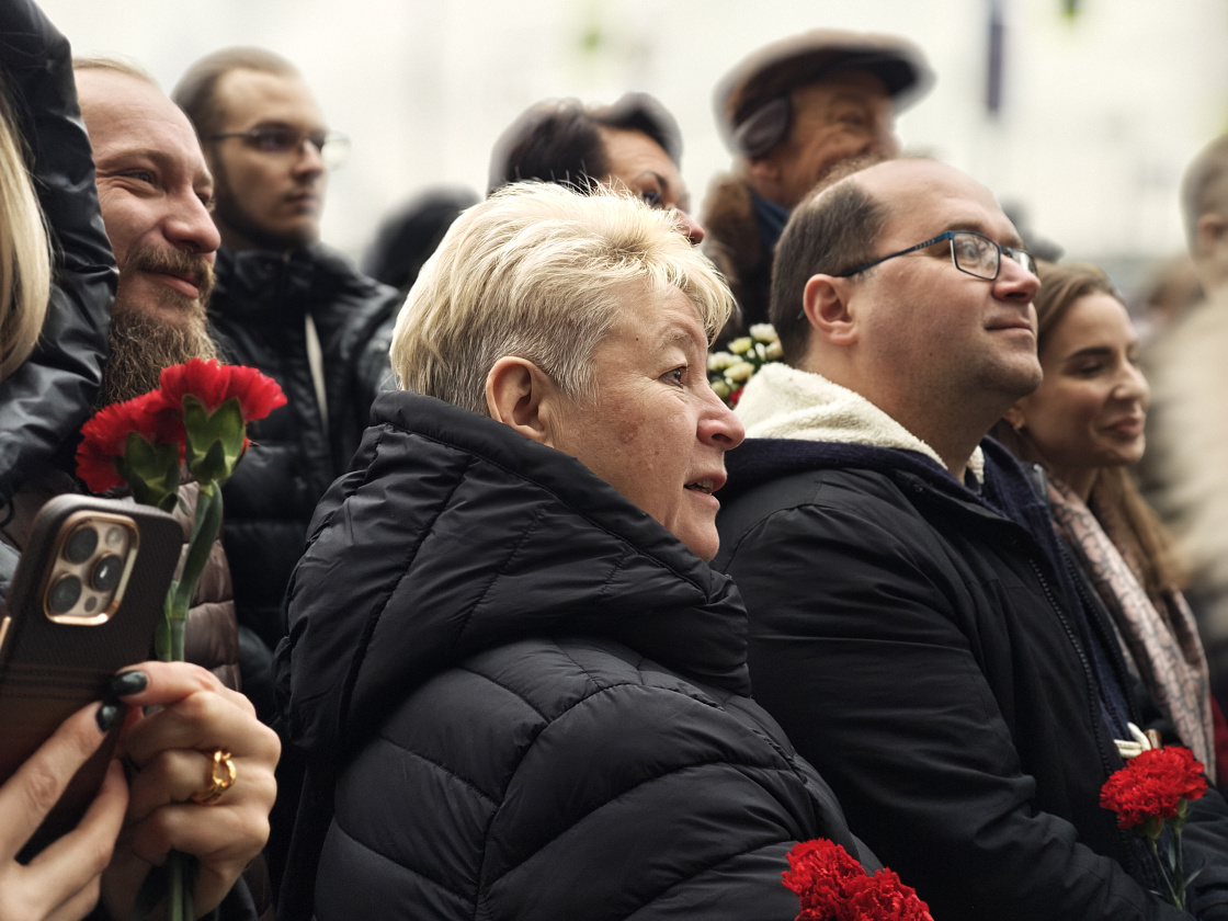 Открытие мемориальной доски Александру Ширвиндту